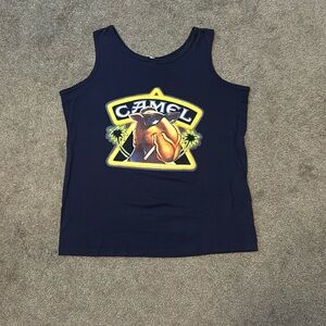 Vintage 90s camel cigarettes tank top